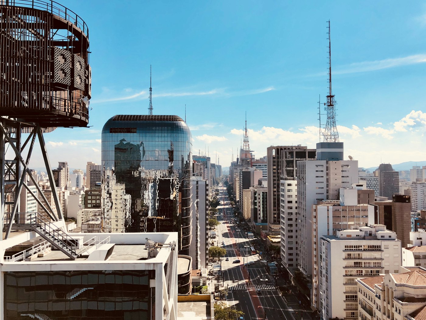 Avenida em São Paulo